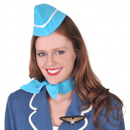 Air Hostess Set - Hat, Scarf & Badge MIN 2