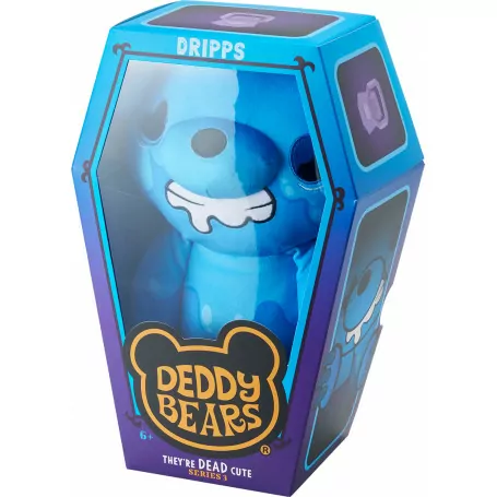 DEDDY BEAR LARGE PLUSH IN COFFIN  - DRIPPS