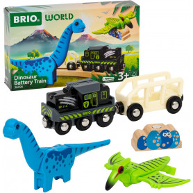 BRIO - Dinosaur Battery Train 5 pieces