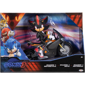 Sonic 3 Movie - 5" Figure w/Vehicle (Motorcycle)