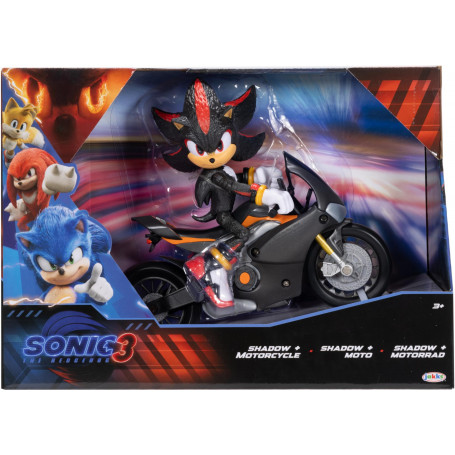 Sonic 3 Movie - 5" Figure w/Vehicle (Motorcycle)