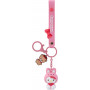 HELLO KITTY - Keychain w/hand strap - Animals