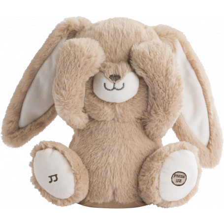 22CM JUSTIN PEEK A BOO RABBIT