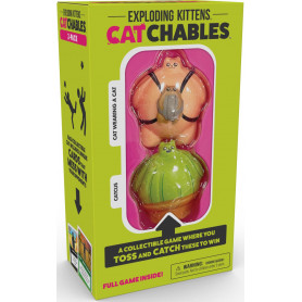 Catchables 2-Pack #2 (Cat-wearing-a-cat & Catcus)