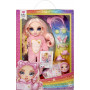 Junior High PJ Party Fashion Doll-  Bella (Pink)