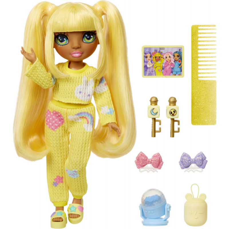 Junior High Pj Party Fashion Doll- Sunny (Yellow)
