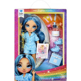 Junior High PJ Party Fashion Doll- Skyler (Blue)