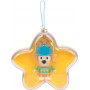 BLUEY S11 CHRISTMAS STAR TOY ORNAMENTS SINGLE PK 12PC CDU ASSTD