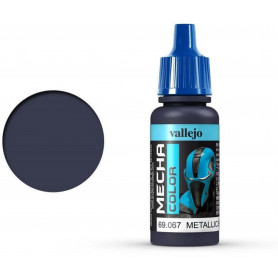 Vallejo 69067 Mecha Colour Metallic Blue 17ml Acrylic Airbrush Paint