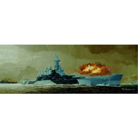 Trumpeter 1/350 USS BB-55North Carolina battleship Plastic Model Kit [05303]