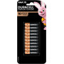 Duracell Everyday Alkaline AAA 10 pack