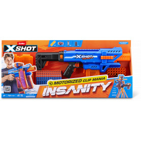 Zuru XSHOT Insanity Motorised Clip Blaster & 72 Darts