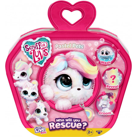 LITTLE LIVE PETS SCRUFF-A-LUVS S9 SINGLE PACK RAINBOW