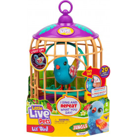 LITTLE LIVE PETS LIL' BIRD S15 BIRD & CAGE PANGO