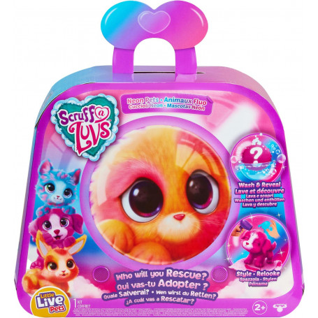 LITTLE LIVE PETS SCRUFF A LUVS S11 NEON PETS SINGLE PACK ASSTD