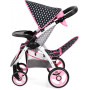 Twin Star -New Style -Pink & Black with Pink Bow