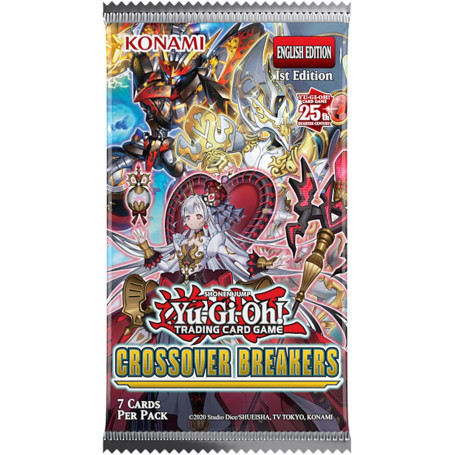 YuGiOh Crossover Breakers - 7 x Card Booster