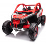 CAN-AM Licensed Electric UTV 24V Kids Ride On - Red