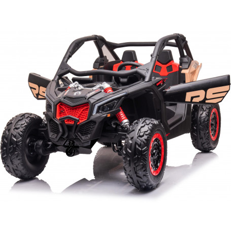 CAN-AM Licensed Electric UTV 24V Kids Ride On - Black