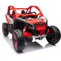 CAN-AM Licensed Electric UTV 24V Kids Ride On - Red