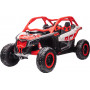 CAN-AM Licensed Electric UTV 24V Kids Ride On - Red