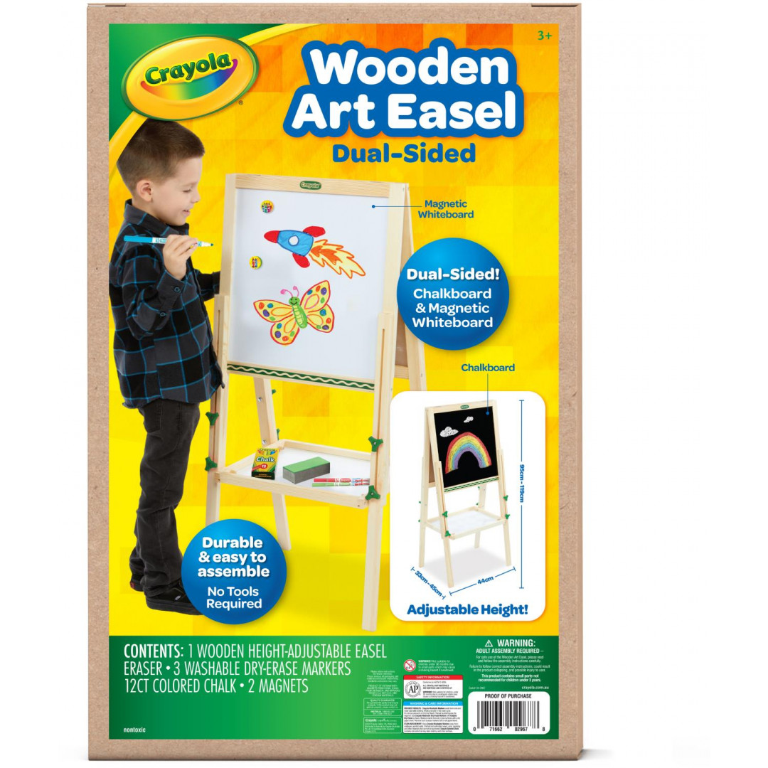 Crayola Wooden Art Easel Afterpay Available!