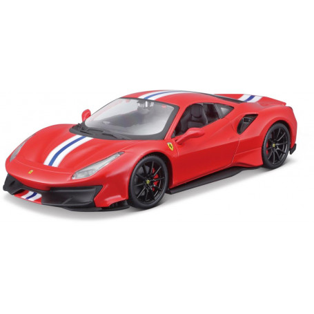 Bburago 1:24 Ferrari R&P 488 Pista  - Racing Red