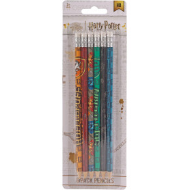 HARRY POTTER 6PK PENCILS