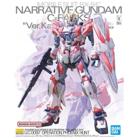 MG 1/100 Narrative Gundam C-Packs Ver.Ka