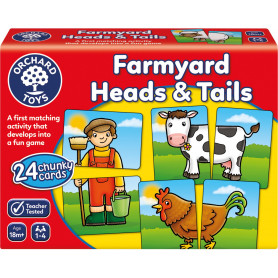 Orchard Toys - Farmyard Heads & Tails