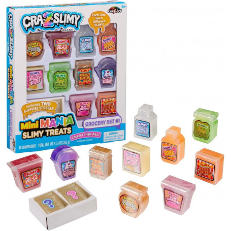 CRZ Slimy Mini Mania Slimy Treats