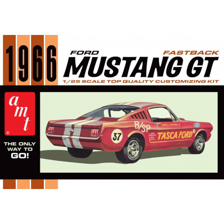 AMT -1:25 1966 Ford Mustang Fastback 2+2