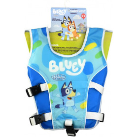 BLUEY SWIM VEST CHILD MEDIUM 25-30KG  
BLUE