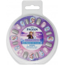 Pink Poppy - Disney Frozen Press On Nails