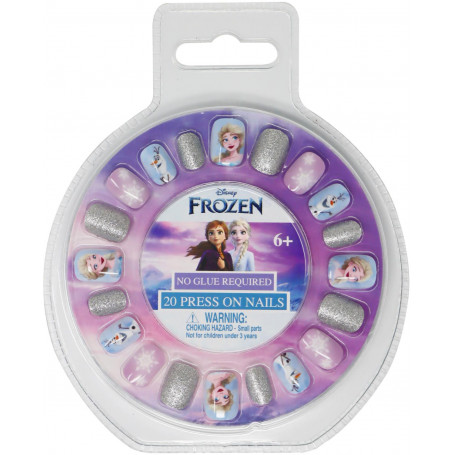 Pink Poppy - Disney Frozen Press On Nails