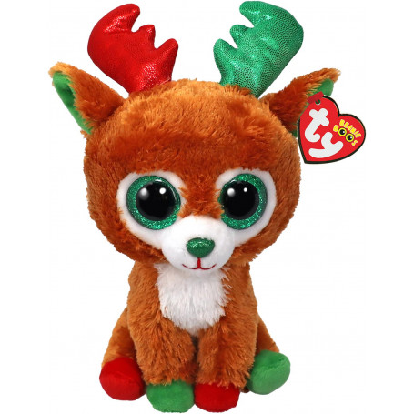 TY Beanie Boos TINSELTOES - brown reindeer reg