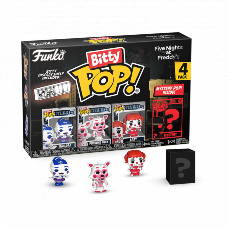 FNAF - Ballora Bitty Pop! 4PK