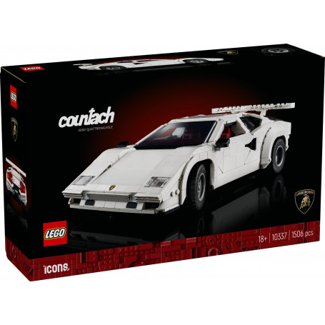 LEGO Icons Lamborghini Countach 5000 Quattrovalvole 10337