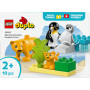 LEGO DUPLO Wild Animal Families: Penguins & Lions 10442