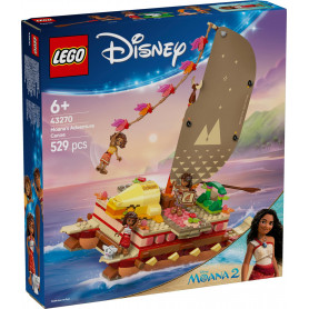 LEGO Disney Princess Moana's Adventure Canoe 43270