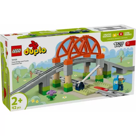 LEGO DUPLO Train Bridge and Tracks Expansion Set 10426