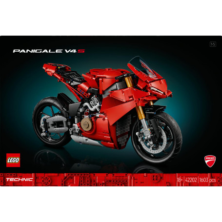 LEGO Technic Ducati Panigale V4 S Motorcycle 42202
