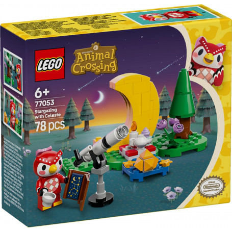 LEGO Animal Crossing Stargazing with Celeste 77053