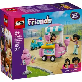 LEGO LEGO Friends Cotton Candy Stand and Scooter 42643