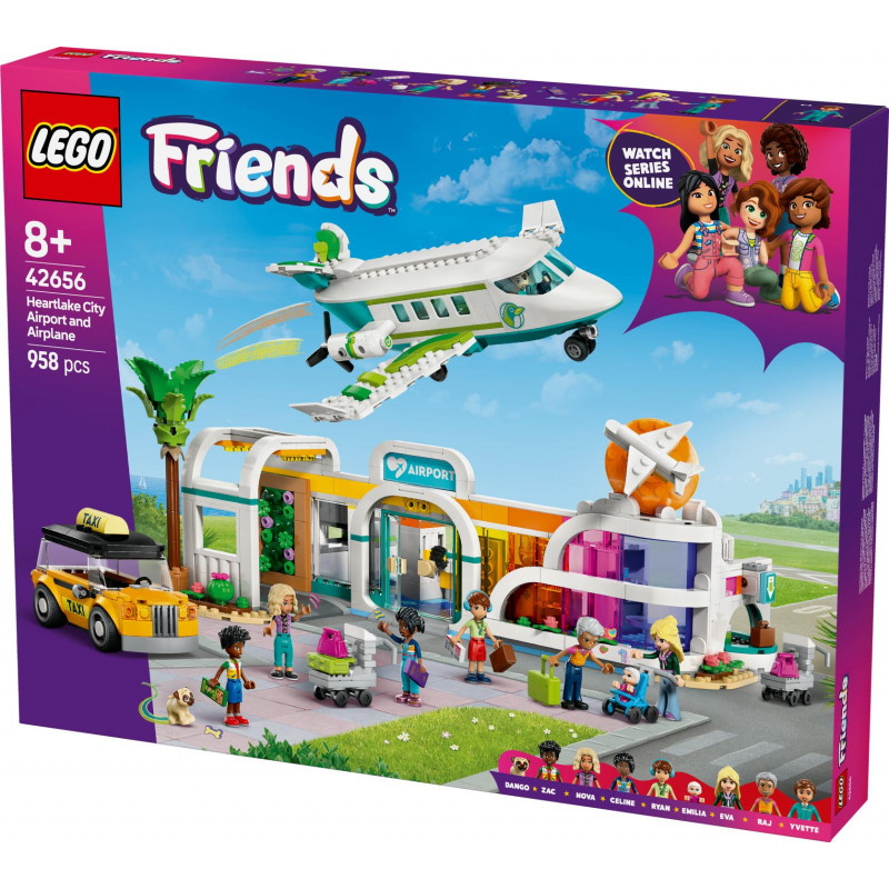 LEGO Friends Heartlake City Airport And Airplane 42656