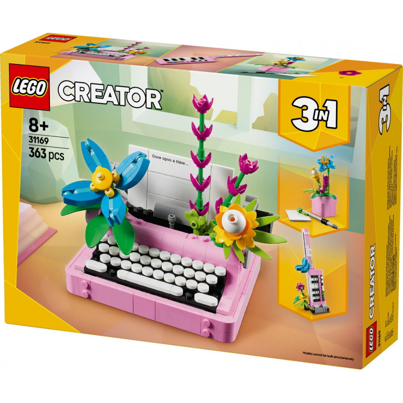 LEGO Creator Typewriter with Flowers 31169 - Afterpay