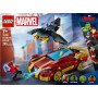 LEGO Super Heroes Marvel Iron Man Car & Black Panther vs. Red Hul 76310