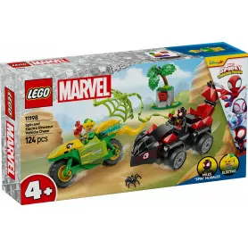 LEGO Spidey Spin and Electro Dinosaur Vehicle Chase 11198