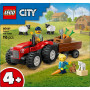 LEGO CITY Red Farm Tractor with Trailer & Sheep 60461