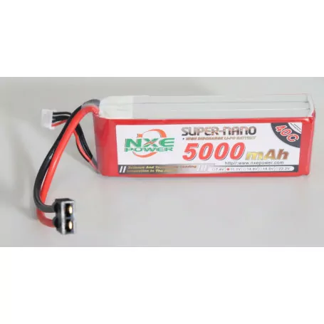 NXE 11.1v 5000mah 40c Soft Case w/Traxxas Plug